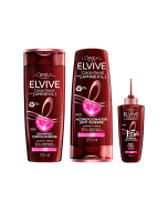 Bundle L'oréal Paris Elvive Aminexil Shampoo 370 ml + L'oréal Paris Elvive Aminexil Acondicionador 370 ml + L'oréal Paris Elvive Aminexil Sérum 102 ml