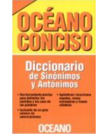 Diccionario Oceano Conciso Sinonimos y Antonimos