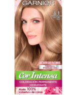 Garnier Coloración Intensa Tinte 8.1 Nutrisse Rubio Claro Ceniza