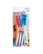 Munchkin Cucharas de seguridad con Sensor de Temperatura - Set de 4 Piezas