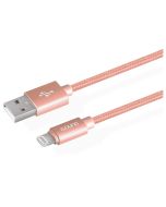 Cable iSound Lightning 10ft Rose Gold