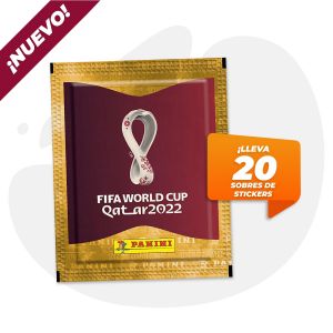 Panini Láminas World Cup Qatar 2022 - 20 Sobres de Stickers
