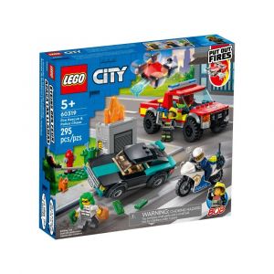 Lego City Rescate de Bomberos y Persecución Policial