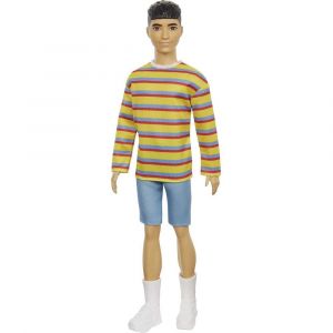 Barbie Ken Fashionista con Camisa de Rayas