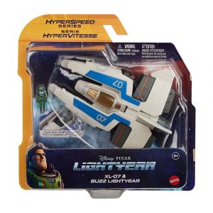 Mattel Lightyear Nave Espacial XL 07 con Buzz de 5.5 Pulgadas