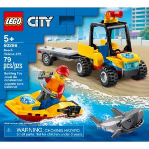 Lego City Cuatrimoto De Rescate Costero
