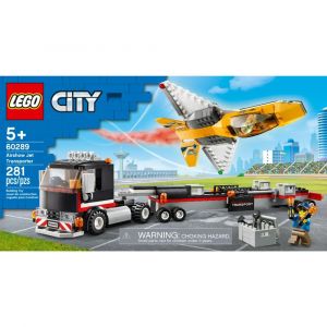 Lego City Camión De Transporte Del Jet De Acrobacias