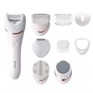 Philips Philips Depiladora Seco Humedo Para Piernas Blanco