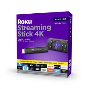 Roku Dispositivo de Streaming Roku Stick 4K Negro