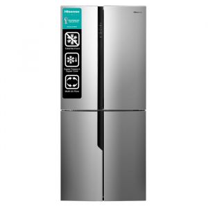 Hisense Refrigeradora Cross Door 15.6 P3 | Nofrost | R600A | Inverter | Recessed Handle Ss Looking