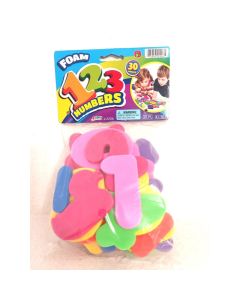 Números de Aprendizaje de Espuma Suave y Flexible - 30 Piezas