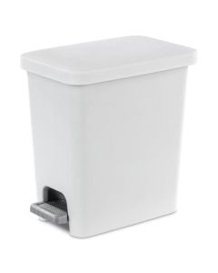 Sterilite Papelera con Pedal Rectangular 27gal 2 1/8' x 7 7/8' x 12 7/8'