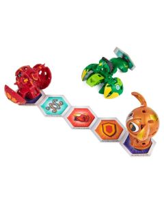 Bakugan Starter Pack - Set de 3 Piezas - Modelo: 1