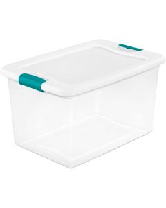 Sterilite Caja de Almacenamiento con Pestillo 61 Litros
