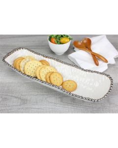 Oven to Table Bandeja Alargada 34 x 10 cm - Modelo: CER-2496-W