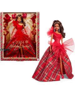 Muñeca Feliz Navidad Marrón