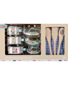 Tinplate Cooking Set