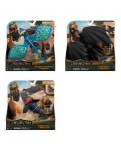 Figura de Vikingo y Dragón Modelo Según Disponibilidad