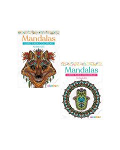 Sicoben Libro para Colorear Mandalas Animales