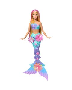 Sirena mágica con efecto flor