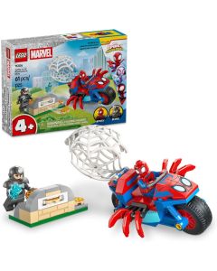 Spidey en su Motocicleta