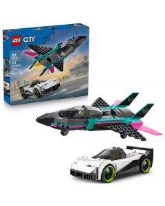 Lego Jet vs. Auto