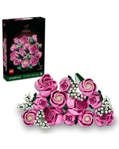 Bouquet of Pink Roses Building Set for Adults