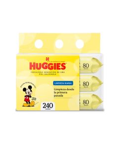 Wipes Limpieza Efectiva 3 de 80 piezas