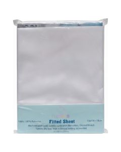 Forro de Cuna Microfibra 72 x 136 x 18 cm - FSBC-WHITE
