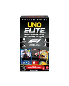 Juego de Cartas Uno Elite Formula 1 2025 Starter Pack