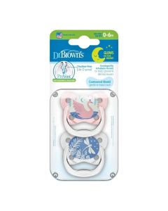 Chupones Prevent Glow In The Dark 0-6m Niña