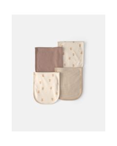 Set de Baberos Osito 4 piezas