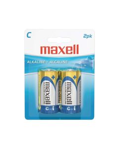 Maxell Batería Alcalina C 2 Pk