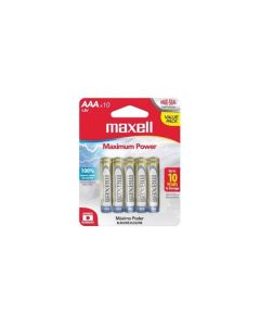 Maxell | Alkaline Battery | Aaa | Blister de 10 Unidades