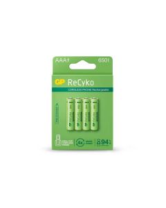 Gp Batería Recargable Recyko 3806 Pack 4x Aaa 650mah Verde