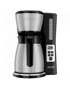 Black and Decker Cafetera | 12 Tazas | Acero Inox