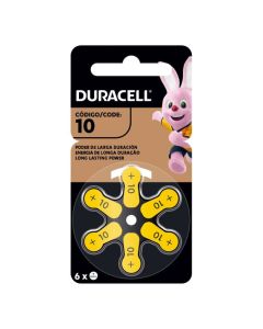 Duracell Baterías Auditivas Tipo 10 Pr536