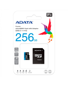 Memoria Micro Sd con Adaptador Sd | 256gb | Uhs I Class10 A1