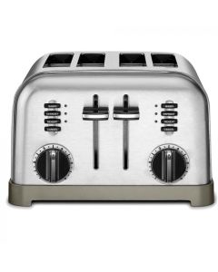 Cuisinart Tostadora Clásica de Metal para 4 Rebanadas