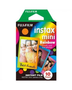 Papel Fotográfico para Instax Mini Rainbow | 10 hojas