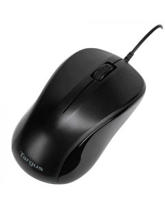 Targus Mouse Óptico Usb Alámbrico para Ordenador Portátil Amu80us Negro