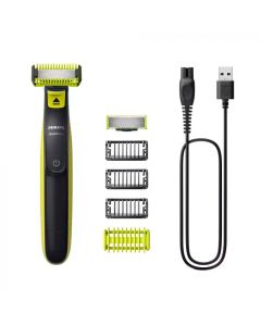 Philips Afeitadora One Blade | Rostro y Cuerpo | hasta 45 Minutos de Afeitado | Resistente al Agua 