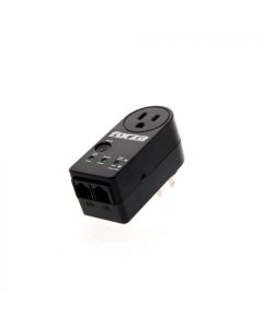 Forza Protector de Voltaje 900j/1800w, 1 Sld, Giro de 350°, Rj45-120v