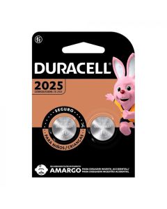 Duracell Batería de Moneda de Litio | 2025 | Paquete de 2 Unidades 