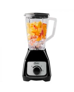Licuadora Oster Con Vaso De Plástico Y Control De Perilla Blstkapbrd | 120 V | Negra