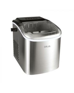 Fabricador de Hielo Drija | Acero Inoxidable | 12kg | 7 a 12 Minutos de Ciclo | 9 Cubos de Hielo por Ciclo | Tipo Bullet en Forma de Hielo