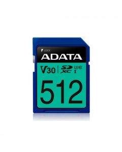 Adata Tarjeta de Memoria Premier Pro Sdxc 512gb Clase 10 