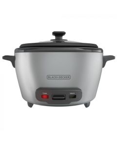 Black and Decker Olla Arrocera | 20 Tazas | Gris 