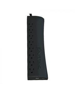 Avtek Protector de Voltaje Spc-Mpa-8t515u | 1800va/W, 15 A, 1050 Joules, 120 Vac, 60 Hz | 8 Tomas Nema 5-15r/ Usb 