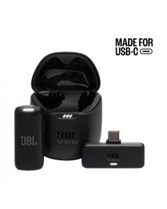Jbl Micr&oacute;fono Inal&aacute;mbrico JBL | Quantum Stream | USB-C | 100 Metros de Alcance de Transmisi&oacute;n | 6 Horas de Grabaci&oacute;n | Negro 